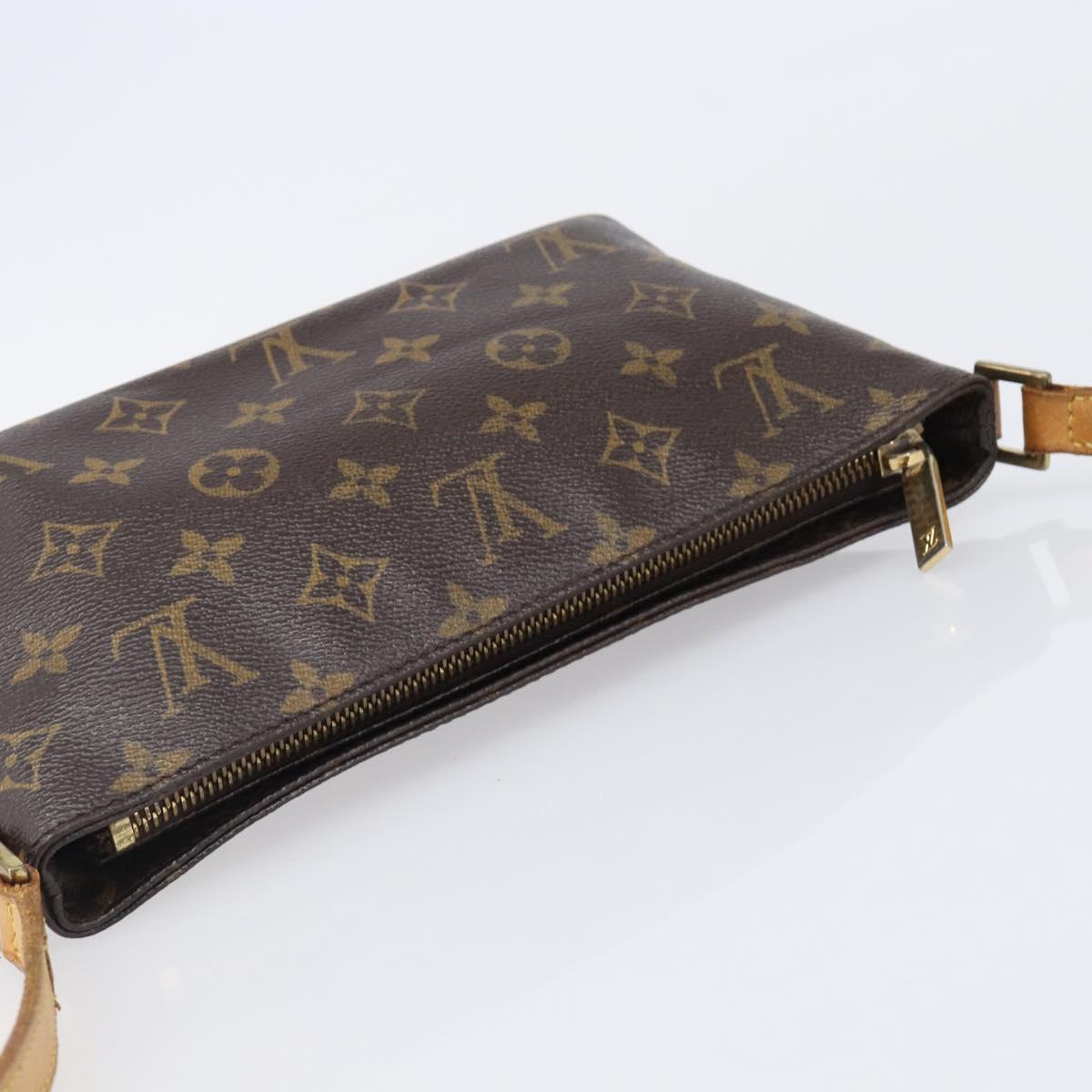 LOUIS VUITTON Monogram Trotteur Shoulder Bag M51240 LV Auth ki6817