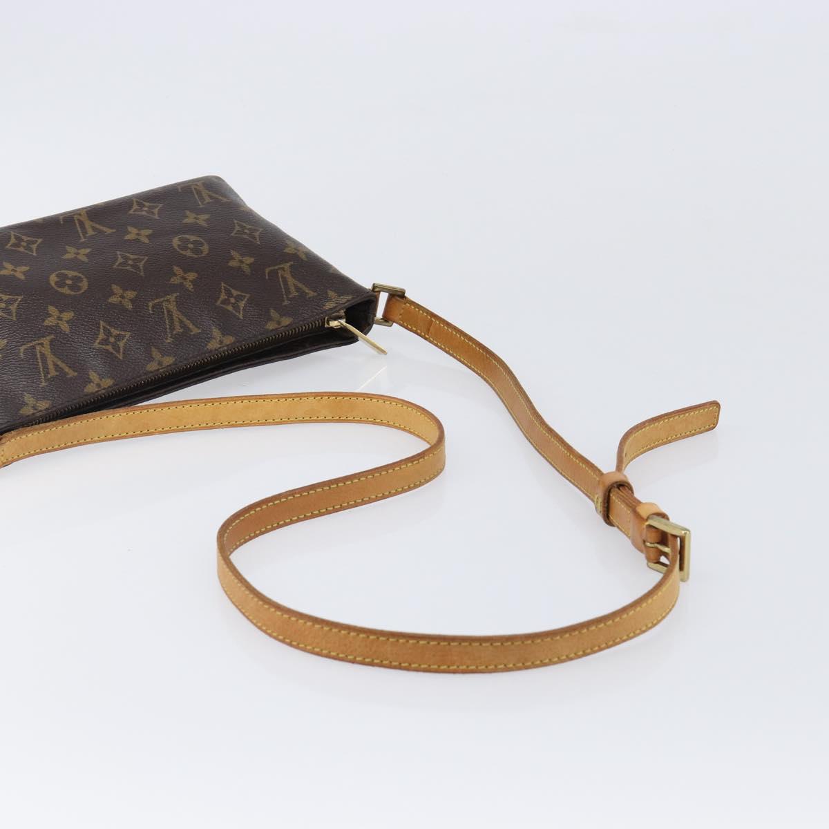 LOUIS VUITTON Monogram Trotteur Shoulder Bag M51240 LV Auth ki6817