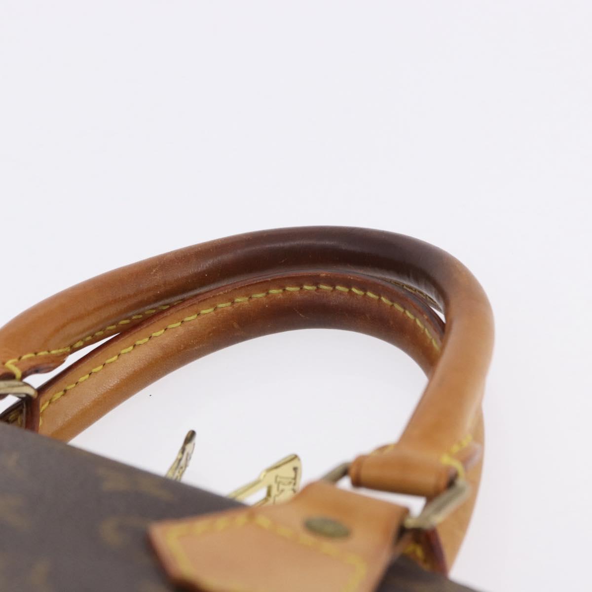 LOUIS VUITTON Monogram Alma Hand Bag M51130 LV Auth ki6819