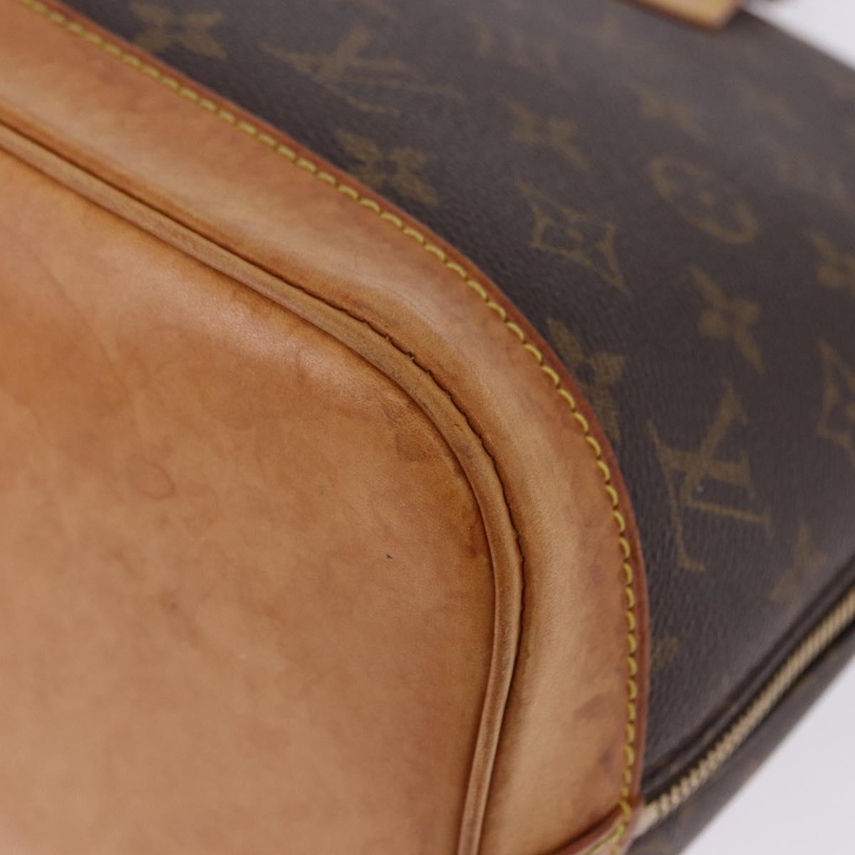 LOUIS VUITTON Monogram Alma Hand Bag M51130 LV Auth ki6819