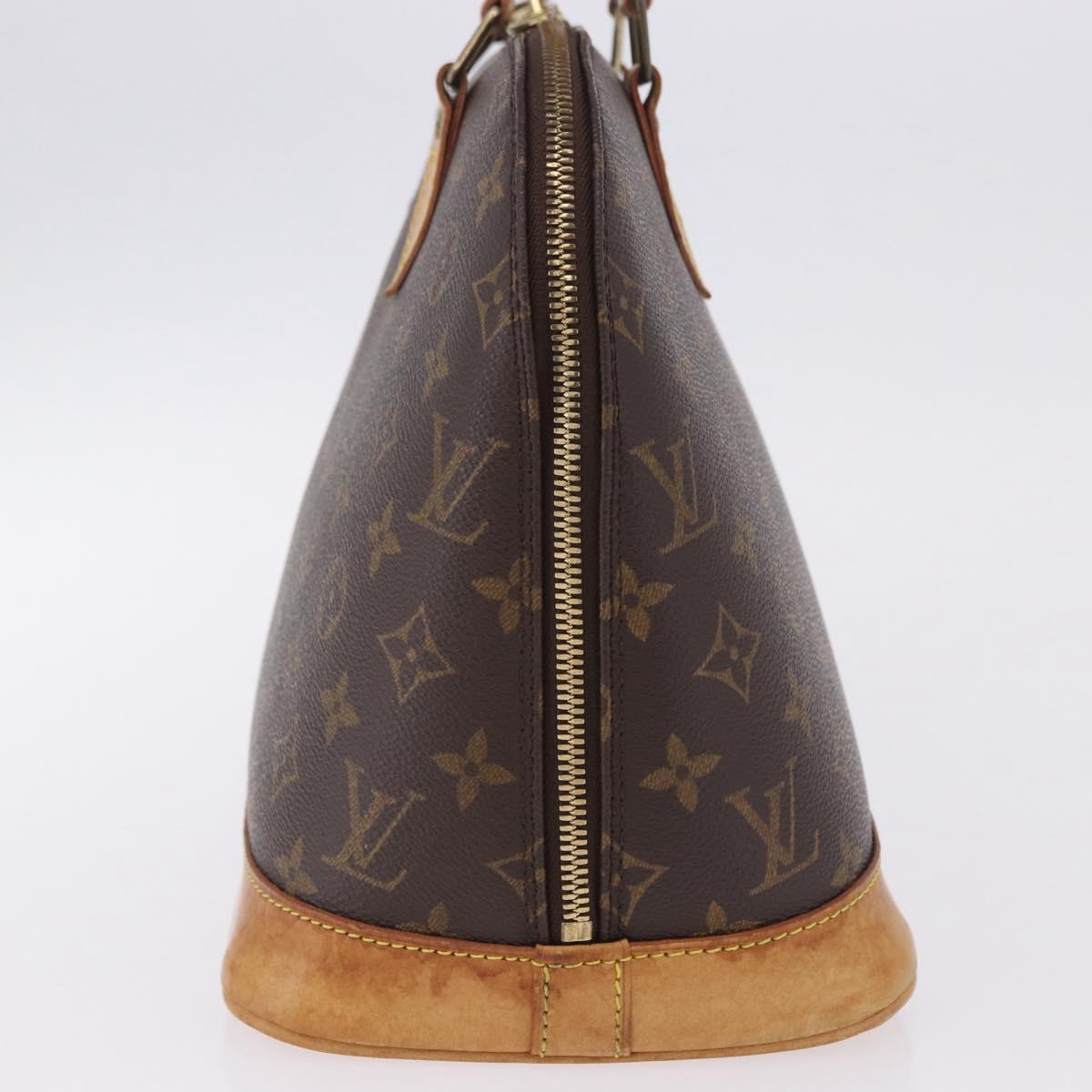 LOUIS VUITTON Monogram Alma Hand Bag M51130 LV Auth ki6819