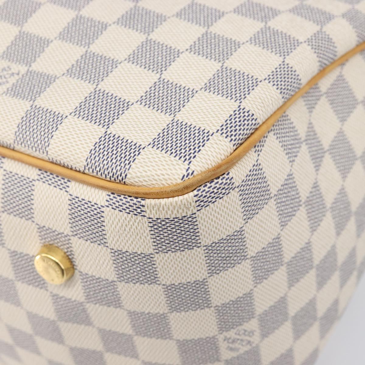 LOUIS VUITTON Damier Azur Figueri GM Tote Bag N41175 LV Auth ki6824V