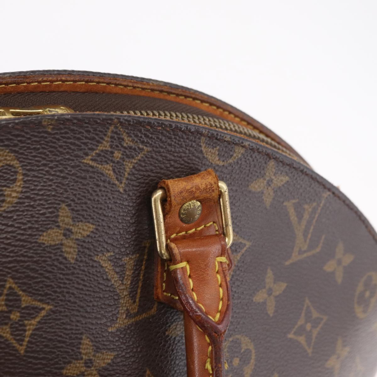 LOUIS VUITTON Monogram Ellipse MM Hand Bag M51126 LV Auth ki6834