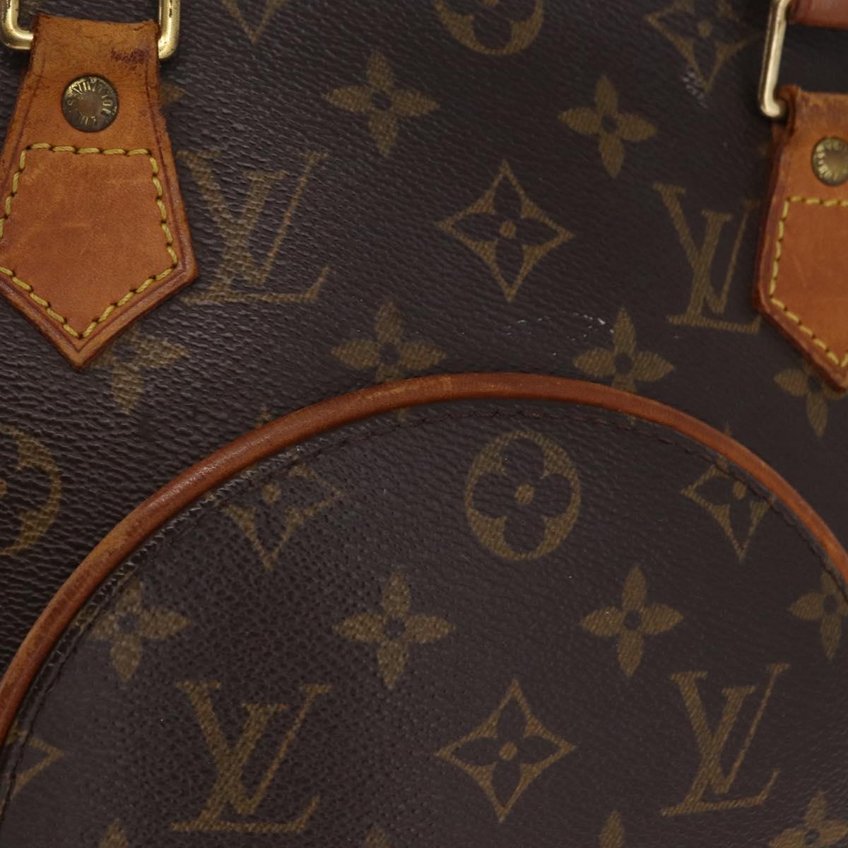 LOUIS VUITTON Monogram Ellipse MM Hand Bag M51126 LV Auth ki6834