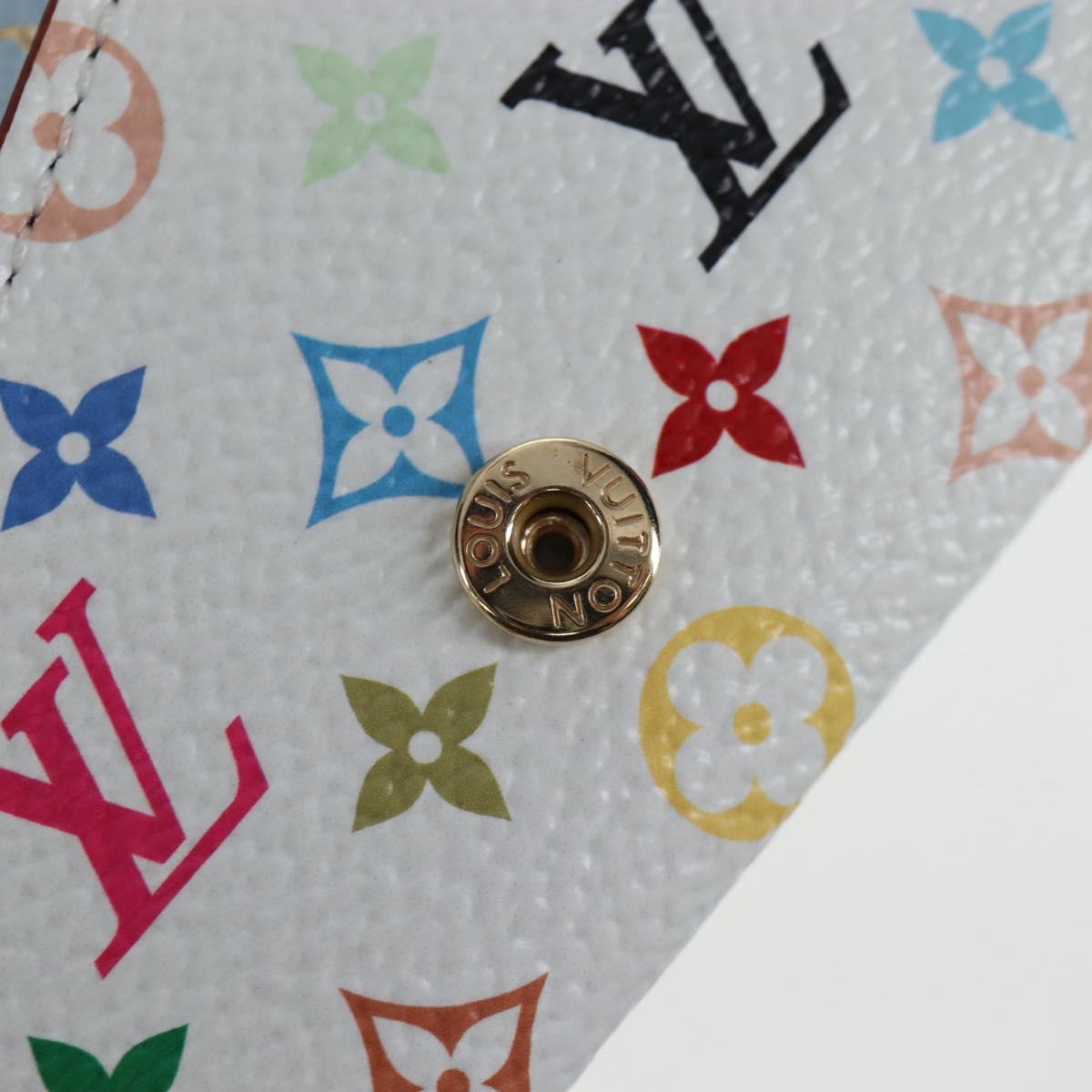 LOUIS VUITTON Multicolor Porte Cartes Slim Card Case M27495 LV Auth ki6835M