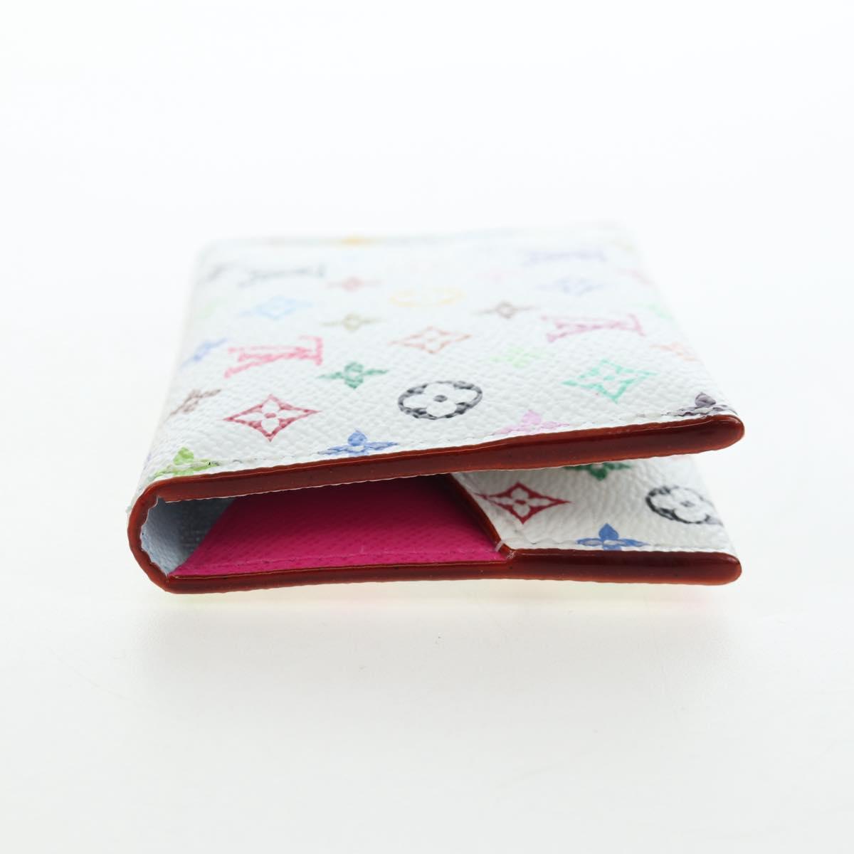 LOUIS VUITTON Multicolor Porte Cartes Slim Card Case M27495 LV Auth ki6835M
