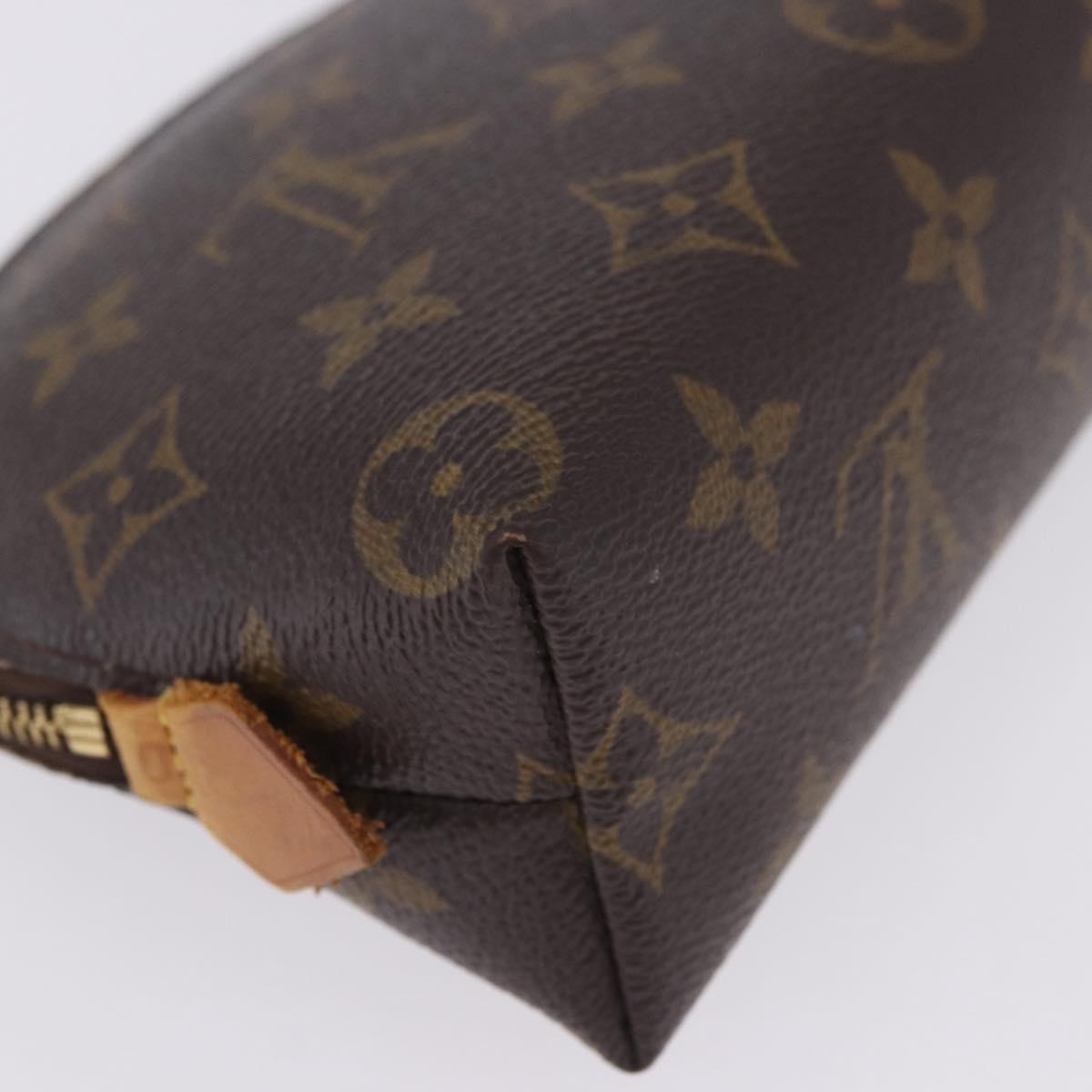 LOUIS VUITTON Monogram Pochette Cosmetic PM Pouch M43998 LV Auth ki6837