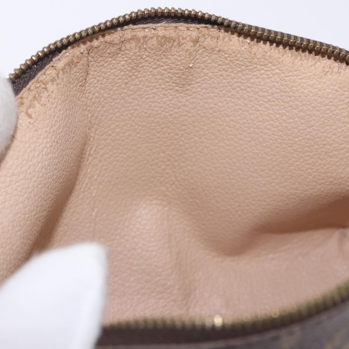 LOUIS VUITTON Monogram Pochette Cosmetic PM Pouch M43998 LV Auth ki6837