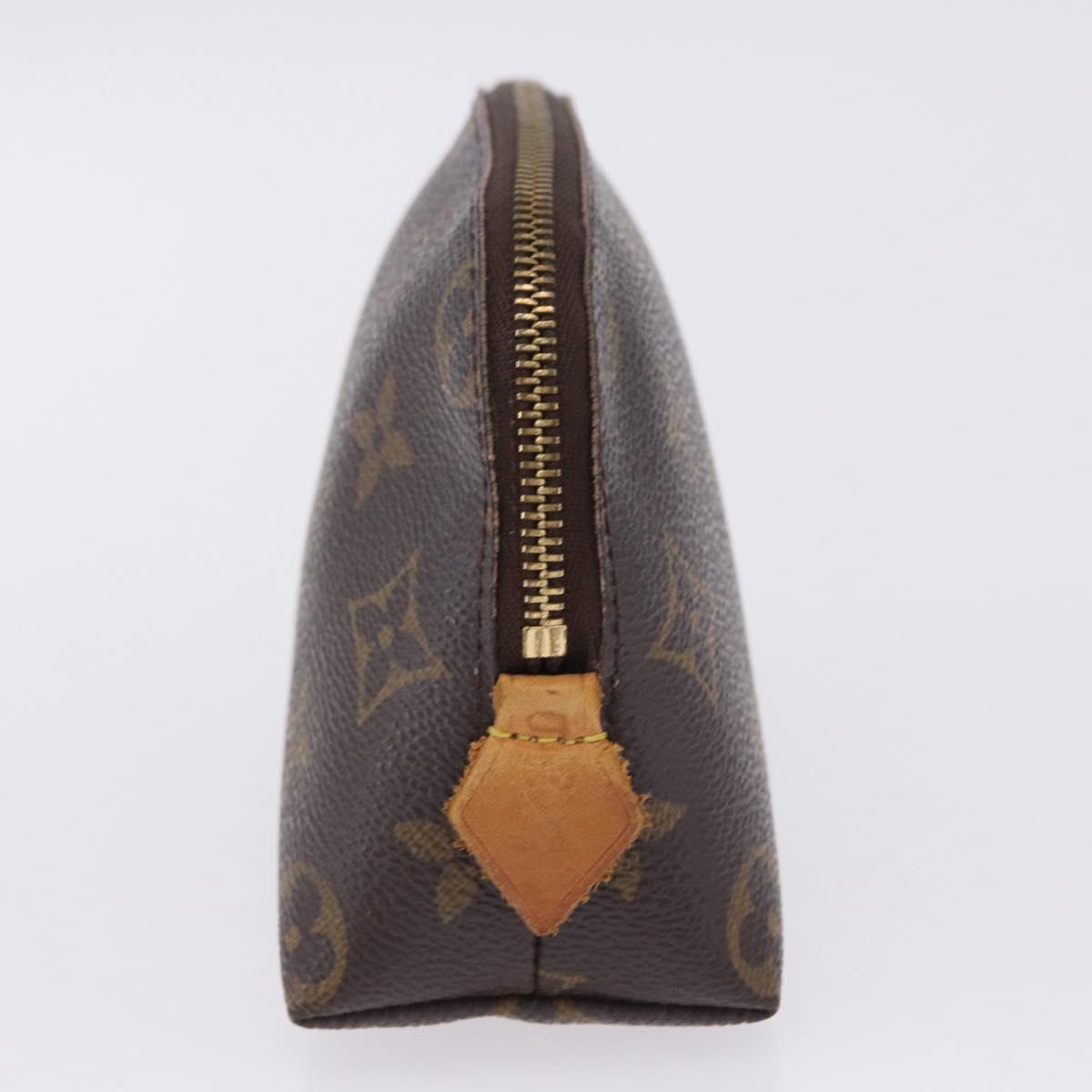 LOUIS VUITTON Monogram Pochette Cosmetic PM Pouch M43998 LV Auth ki6837