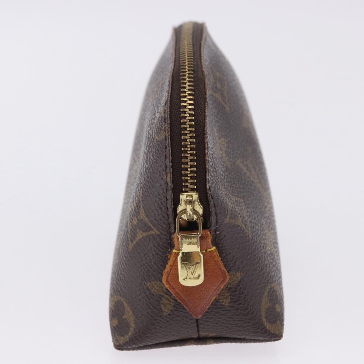 LOUIS VUITTON Monogram Pochette Cosmetic PM Pouch M43998 LV Auth ki6837