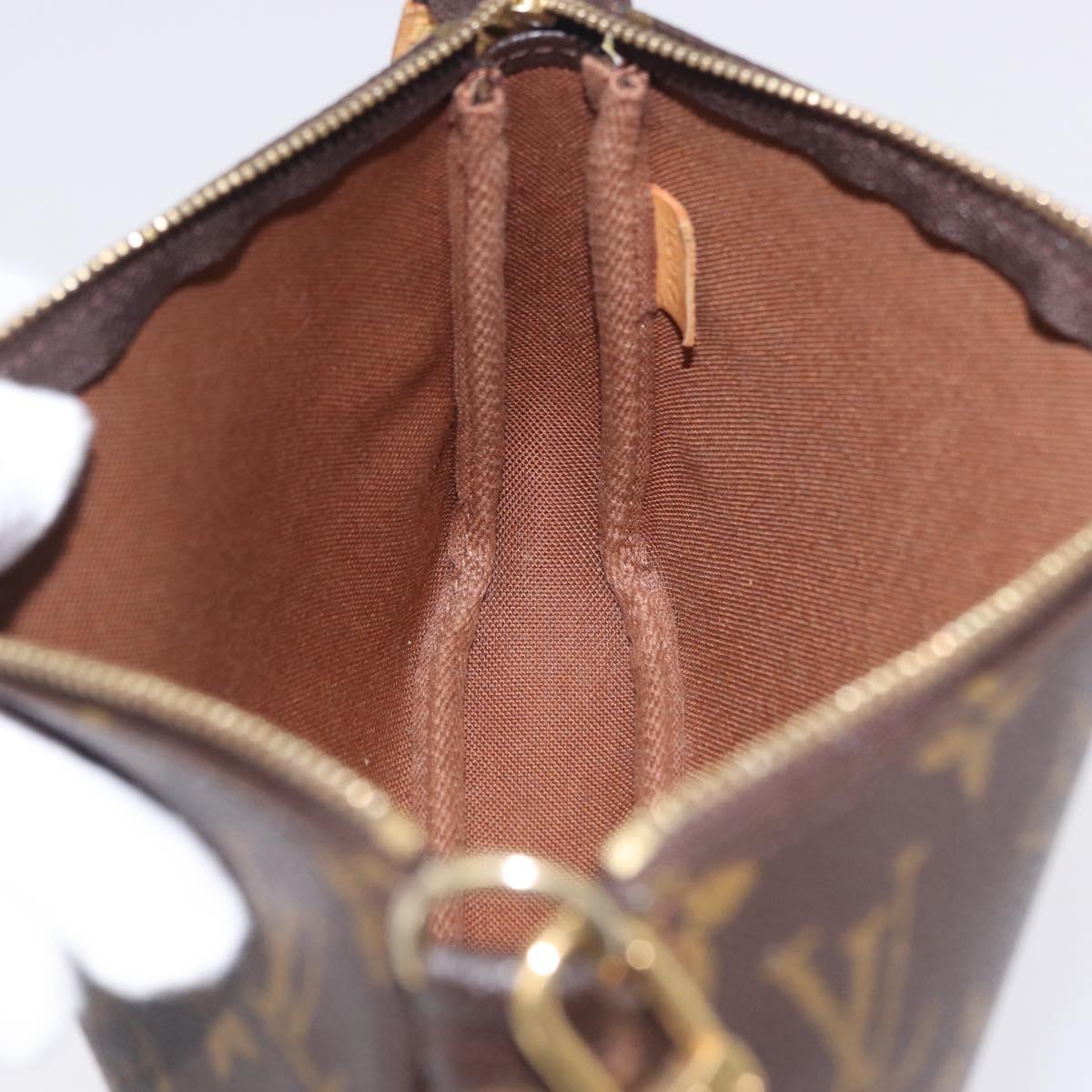 LOUIS VUITTON Monogram Pochette Accessoires Pouch M51980 LV Auth ki6843A