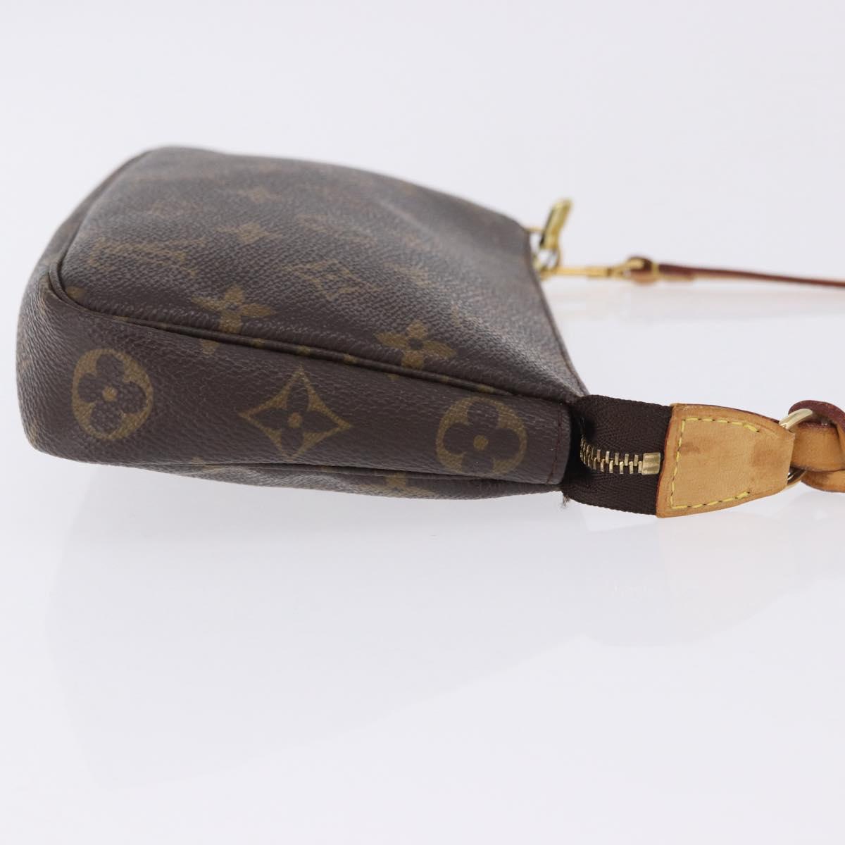 LOUIS VUITTON Monogram Pochette Accessoires Pouch M51980 LV Auth ki6843A