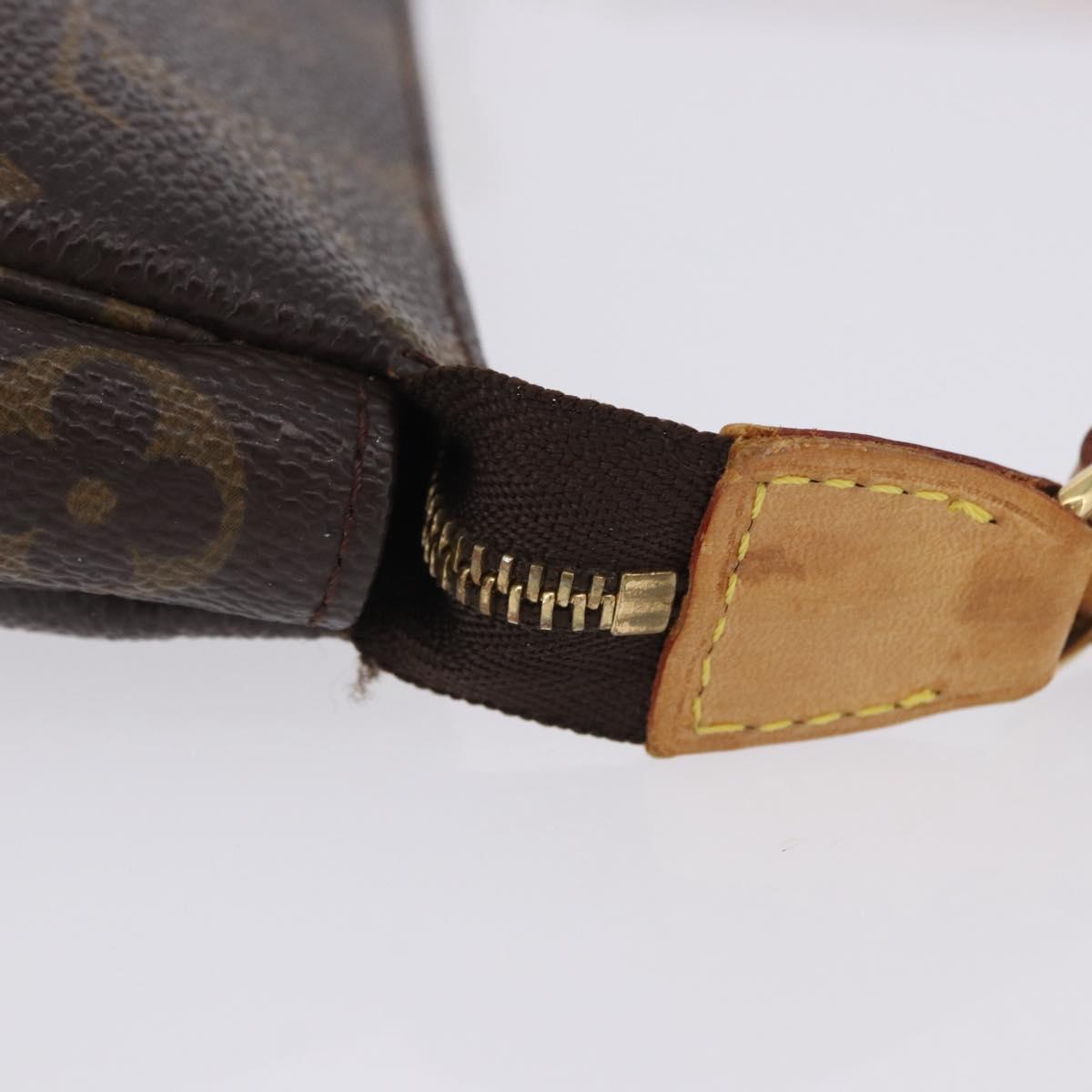 LOUIS VUITTON Monogram Pochette Accessoires Pouch M51980 LV Auth ki6843A