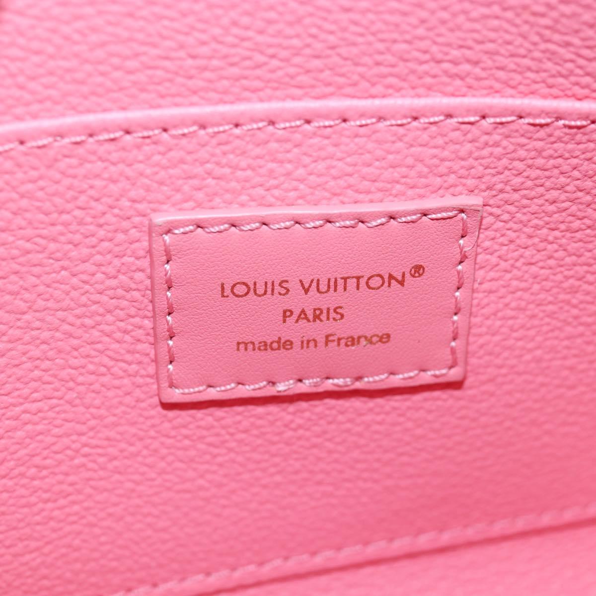 LOUIS VUITTON Epi Pochette Cosmetic PM Pouch Eugenie Pink M15198 LV Auth ki6851M