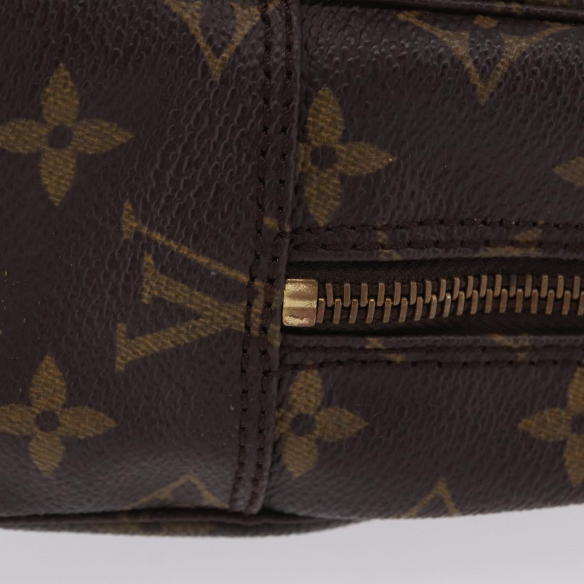 LOUIS VUITTON Monogram Trousse Toilette 28 Clutch Bag M47522 LV Auth ki6860