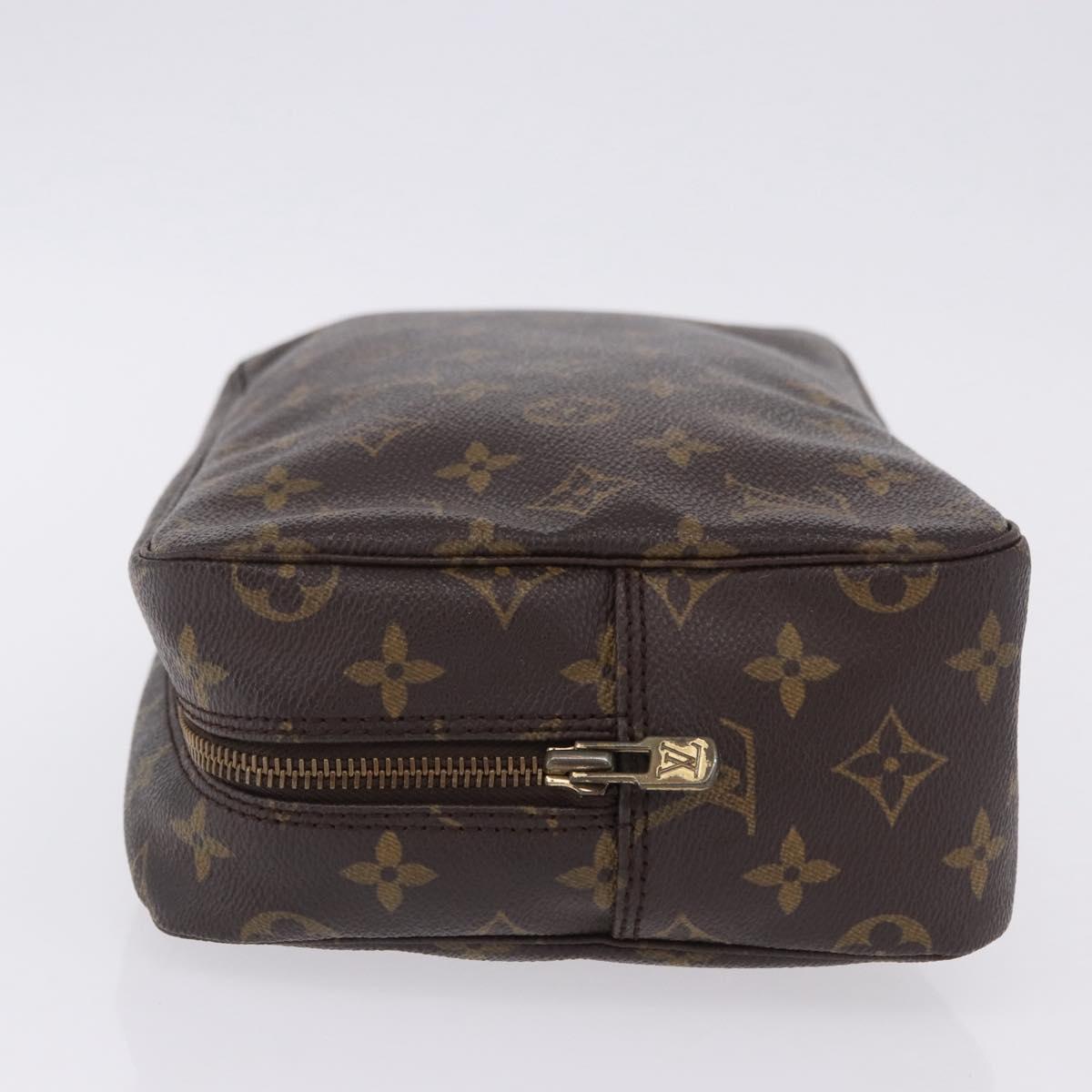 LOUIS VUITTON Monogram Trousse Toilette 28 Clutch Bag M47522 LV Auth ki6860