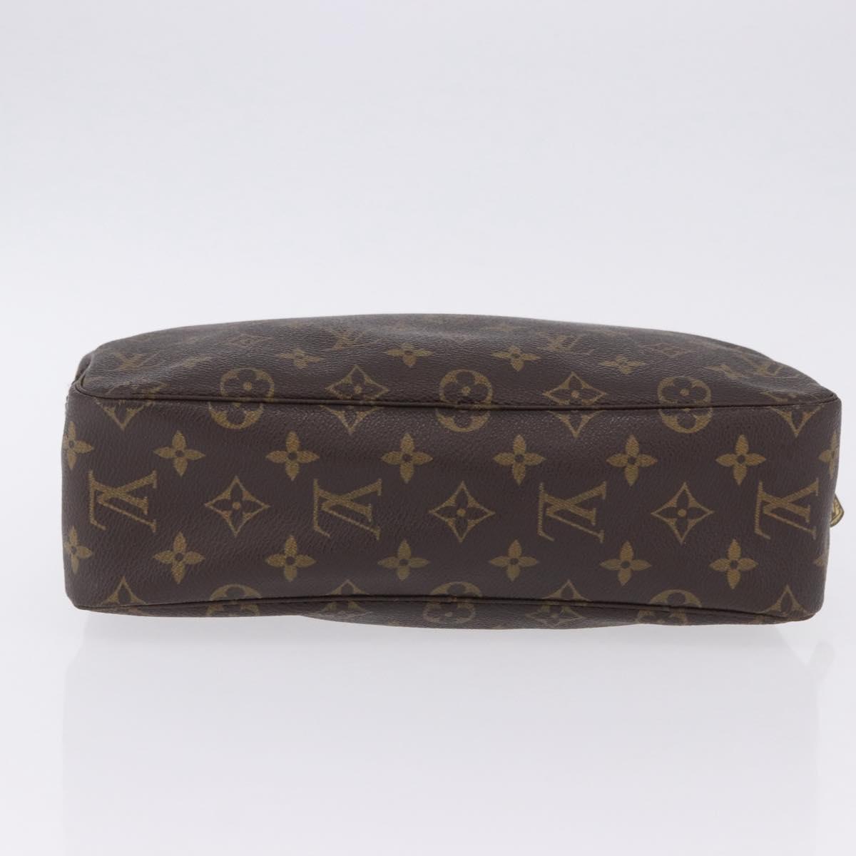 LOUIS VUITTON Monogram Trousse Toilette 28 Clutch Bag M47522 LV Auth ki6860