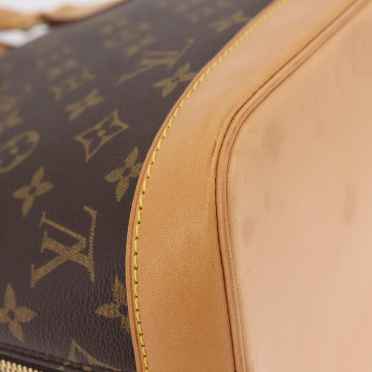 LOUIS VUITTON Monogram Alma Hand Bag M51130 LV Auth ki6879V