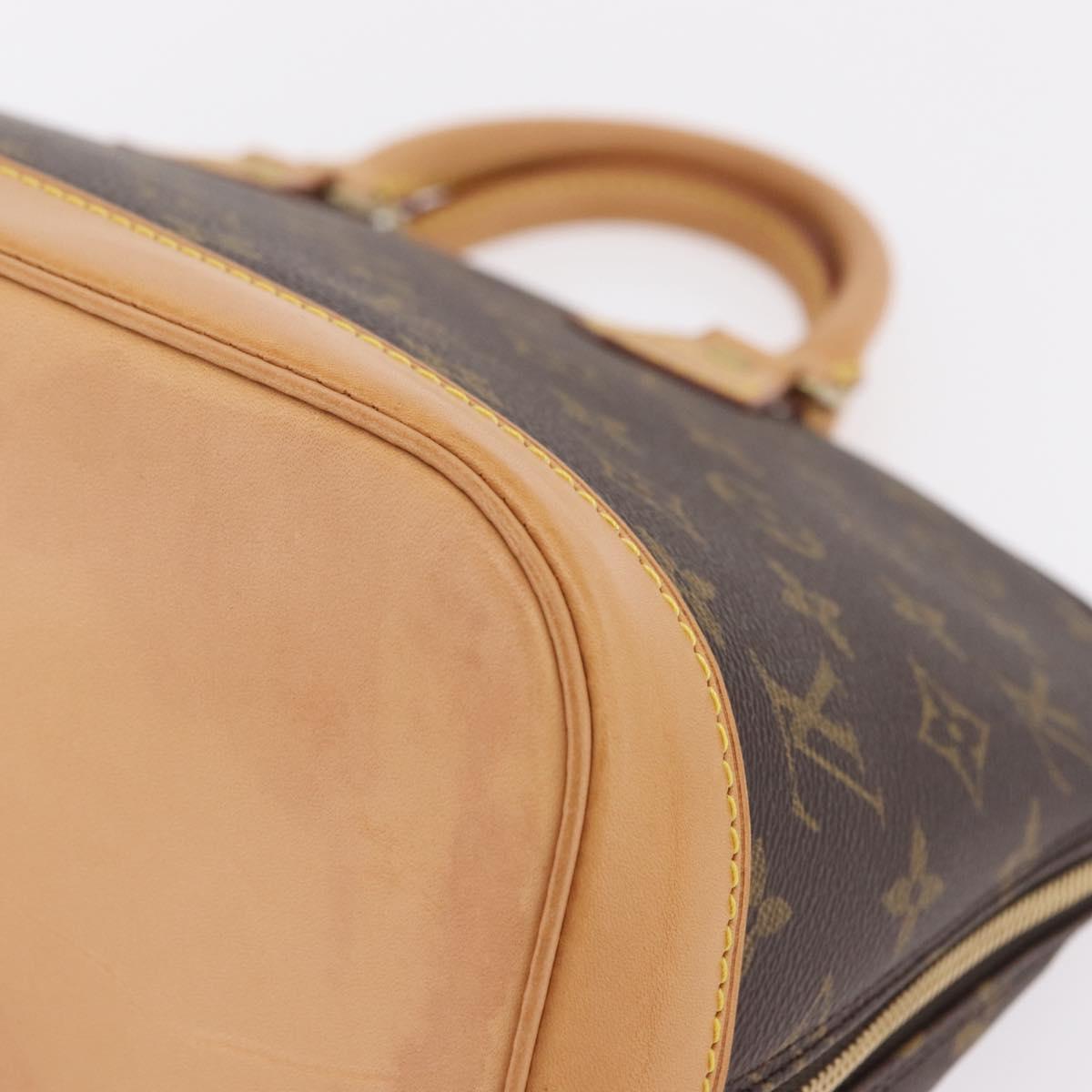 LOUIS VUITTON Monogram Alma Hand Bag M51130 LV Auth ki6879V