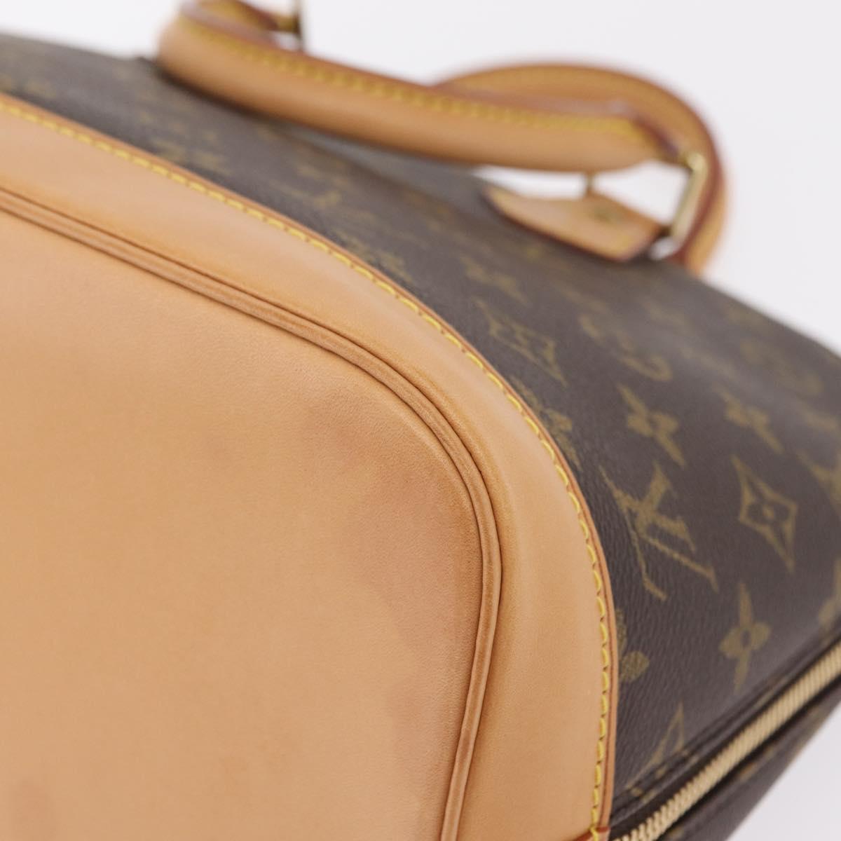 LOUIS VUITTON Monogram Alma Hand Bag M51130 LV Auth ki6879V