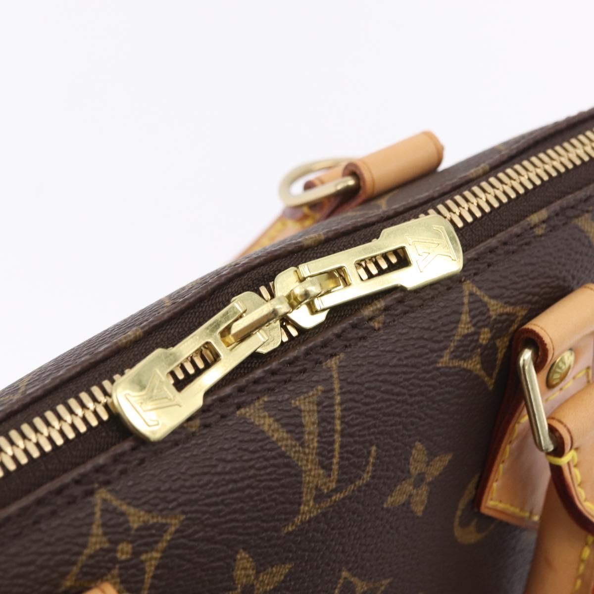 LOUIS VUITTON Monogram Alma Hand Bag M51130 LV Auth ki6879V