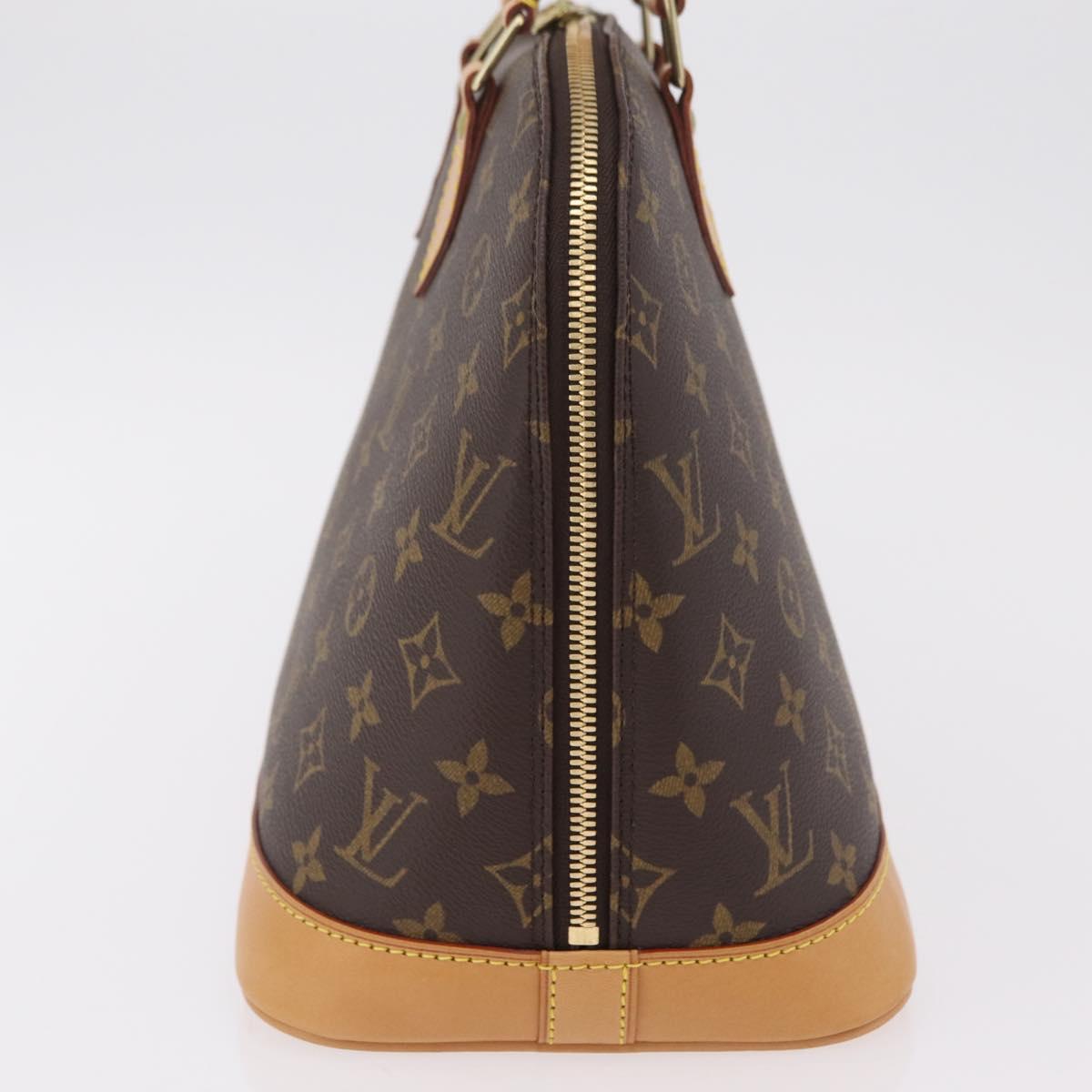 LOUIS VUITTON Monogram Alma Hand Bag M51130 LV Auth ki6879V