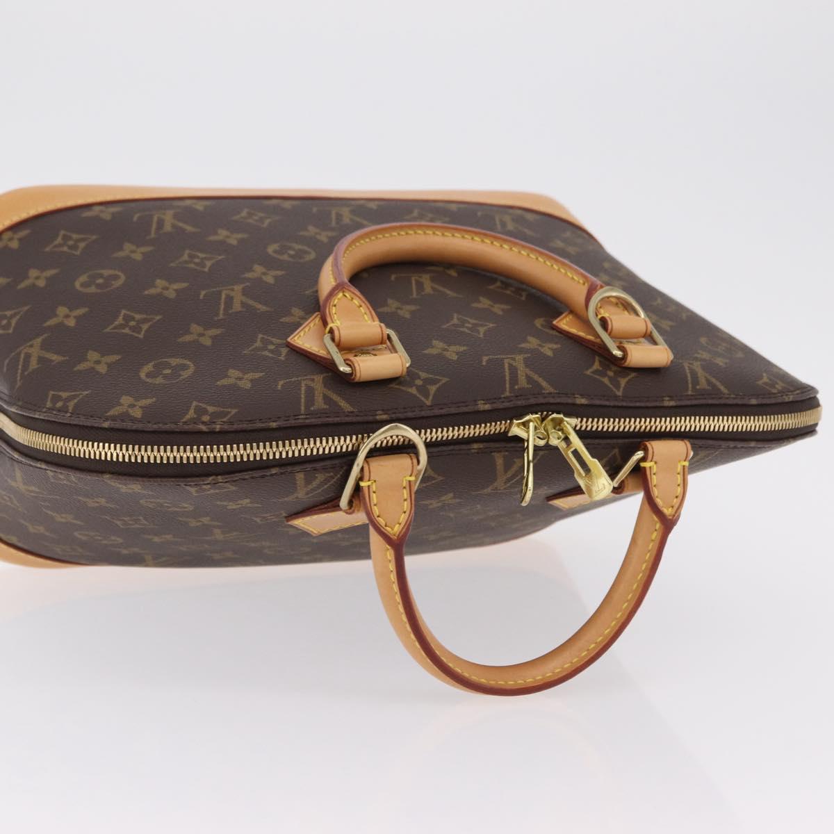 LOUIS VUITTON Monogram Alma Hand Bag M51130 LV Auth ki6879V