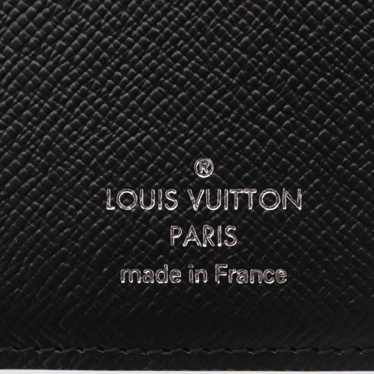 LOUIS VUITTON Damier Graphite Portefeuille Multripru Wallet N63258 Auth ki6882V