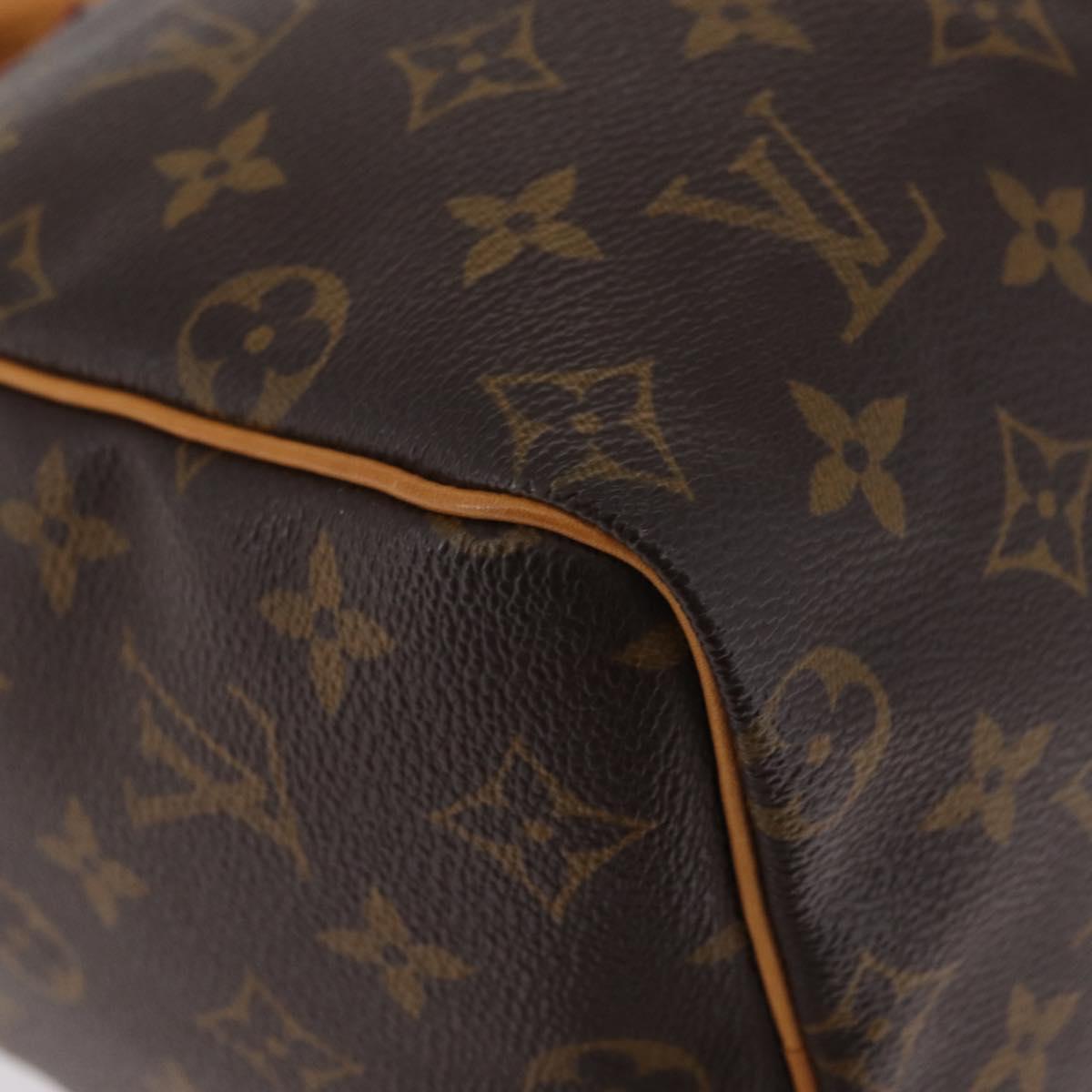 LOUIS VUITTON Monogram Speedy 25 Hand Bag M41528 LV Auth ki6892V
