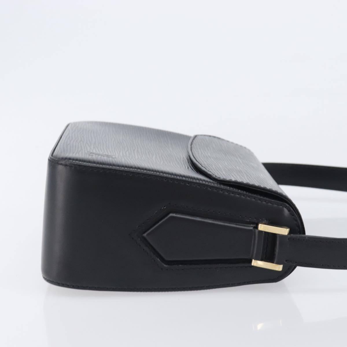 LOUIS VUITTON Epi Bushi Shoulder Bag Black M52202 LV Auth ki6902V