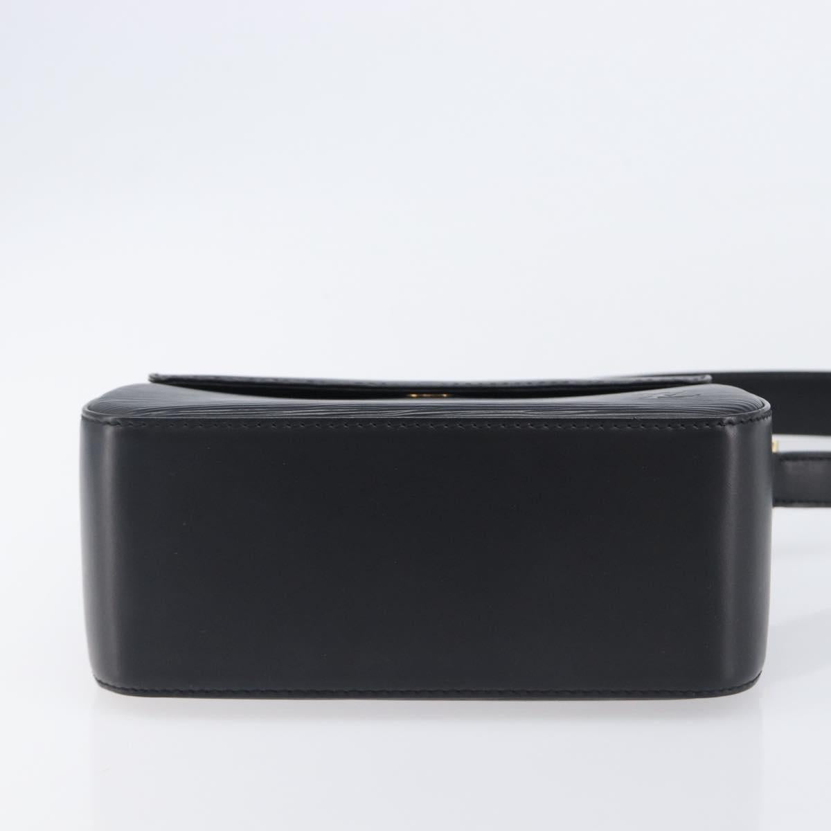 LOUIS VUITTON Epi Bushi Shoulder Bag Black M52202 LV Auth ki6902V