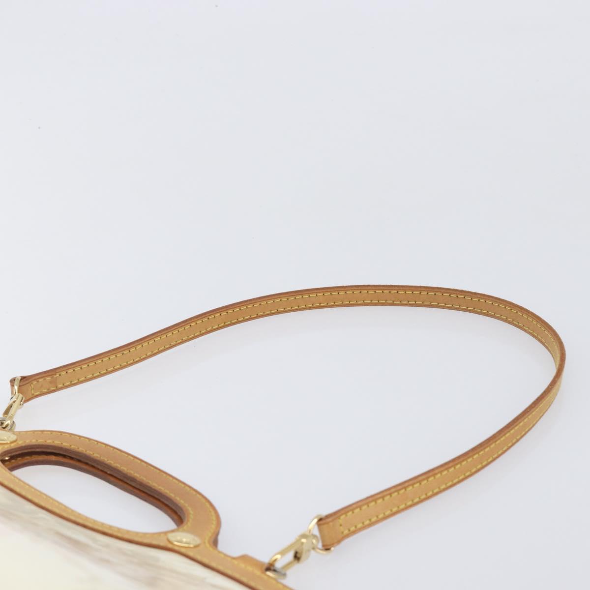 LOUIS VUITTON Monogram Vernis Roxbury Drive Bag 2way Perle M91374 Auth ki6906A