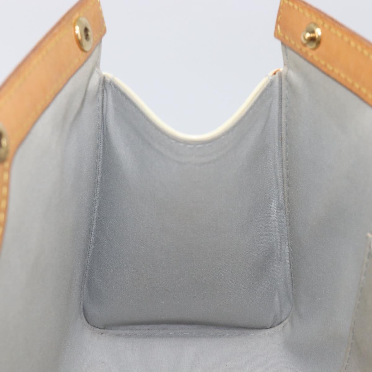 LOUIS VUITTON Monogram Vernis Roxbury Drive Bag 2way Perle M91374 Auth ki6906A