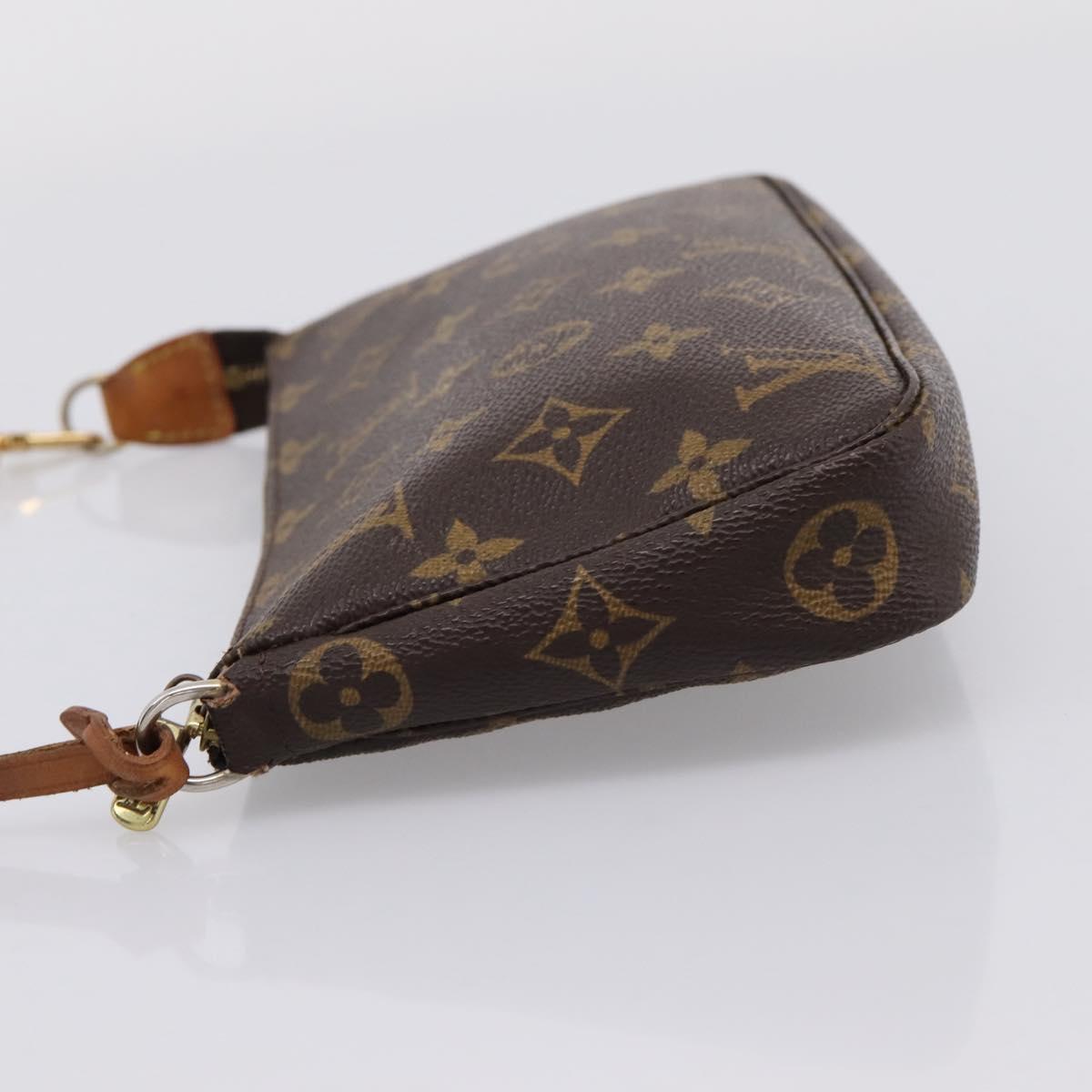 LOUIS VUITTON Monogram Pochette Accessoires Pouch M51980 LV Auth ki6907