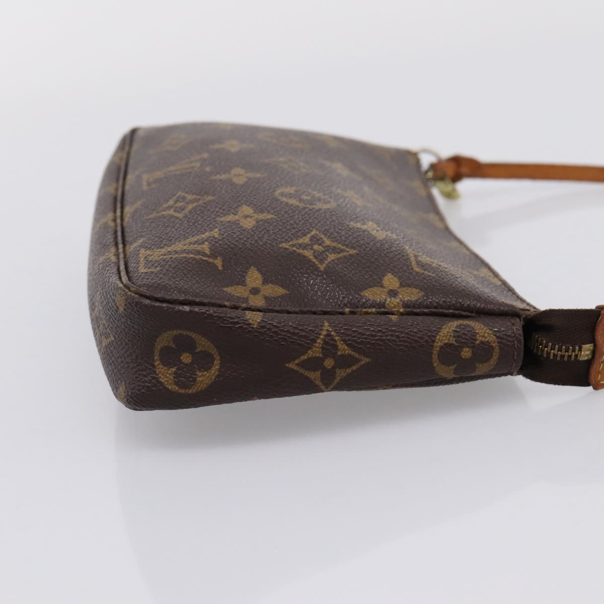 LOUIS VUITTON Monogram Pochette Accessoires Pouch M51980 LV Auth ki6907