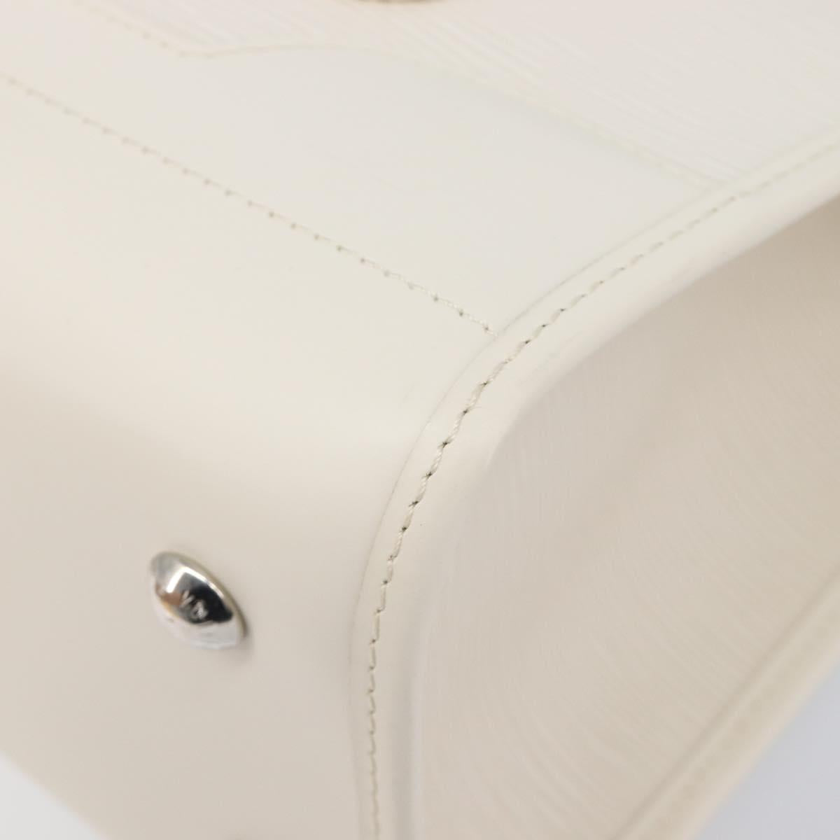 LOUIS VUITTON Epi Madeleine GM Hand Bag White M5934J LV Auth ki6910M