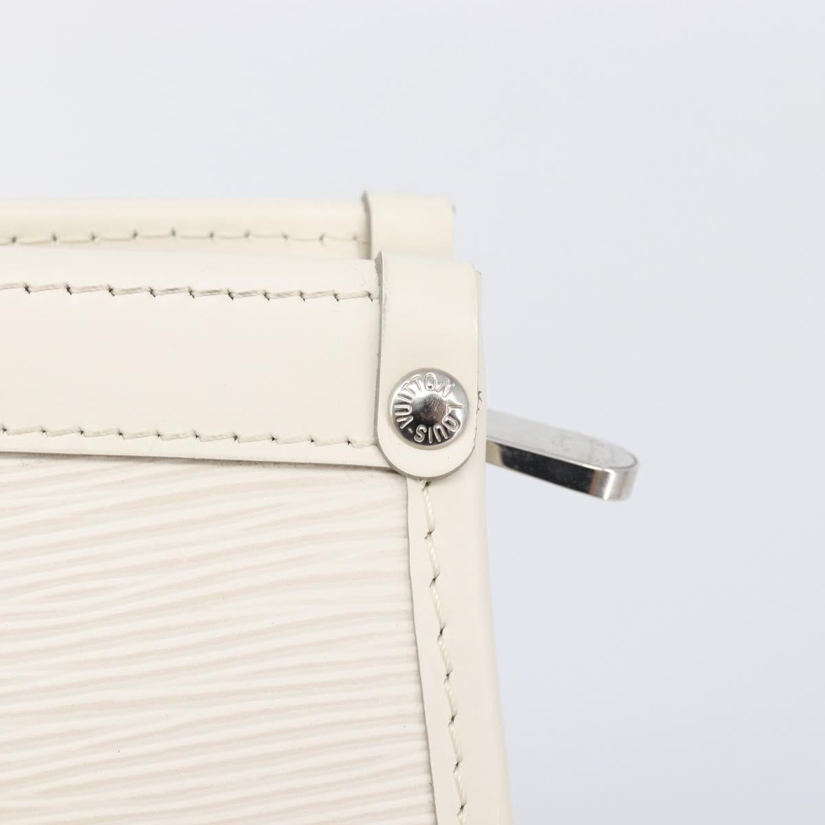 LOUIS VUITTON Epi Madeleine GM Hand Bag White M5934J LV Auth ki6910M