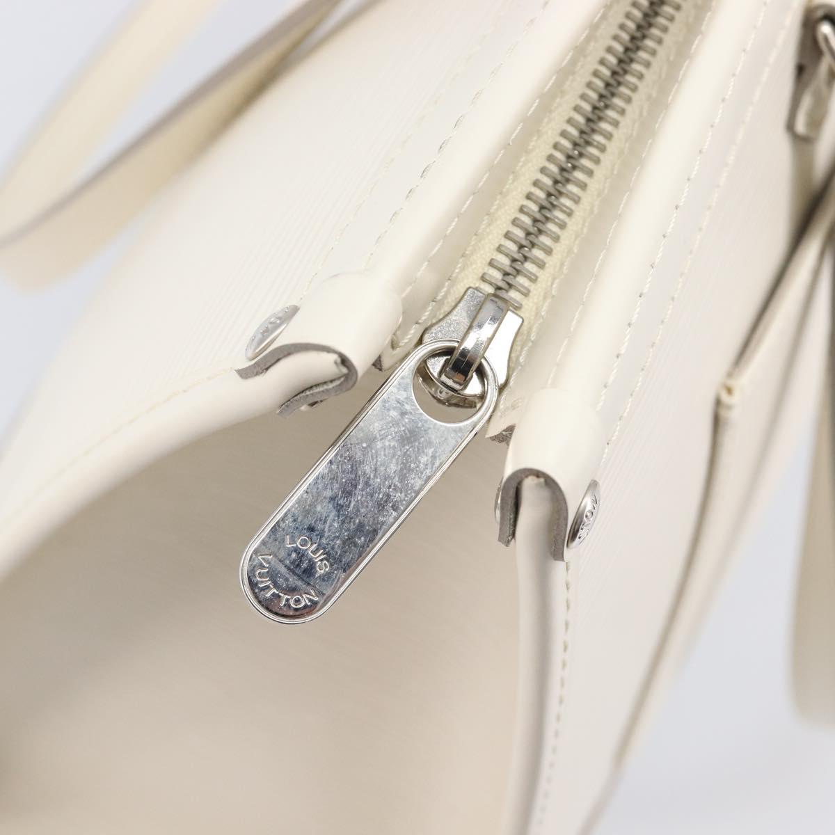 LOUIS VUITTON Epi Madeleine GM Hand Bag White M5934J LV Auth ki6910M