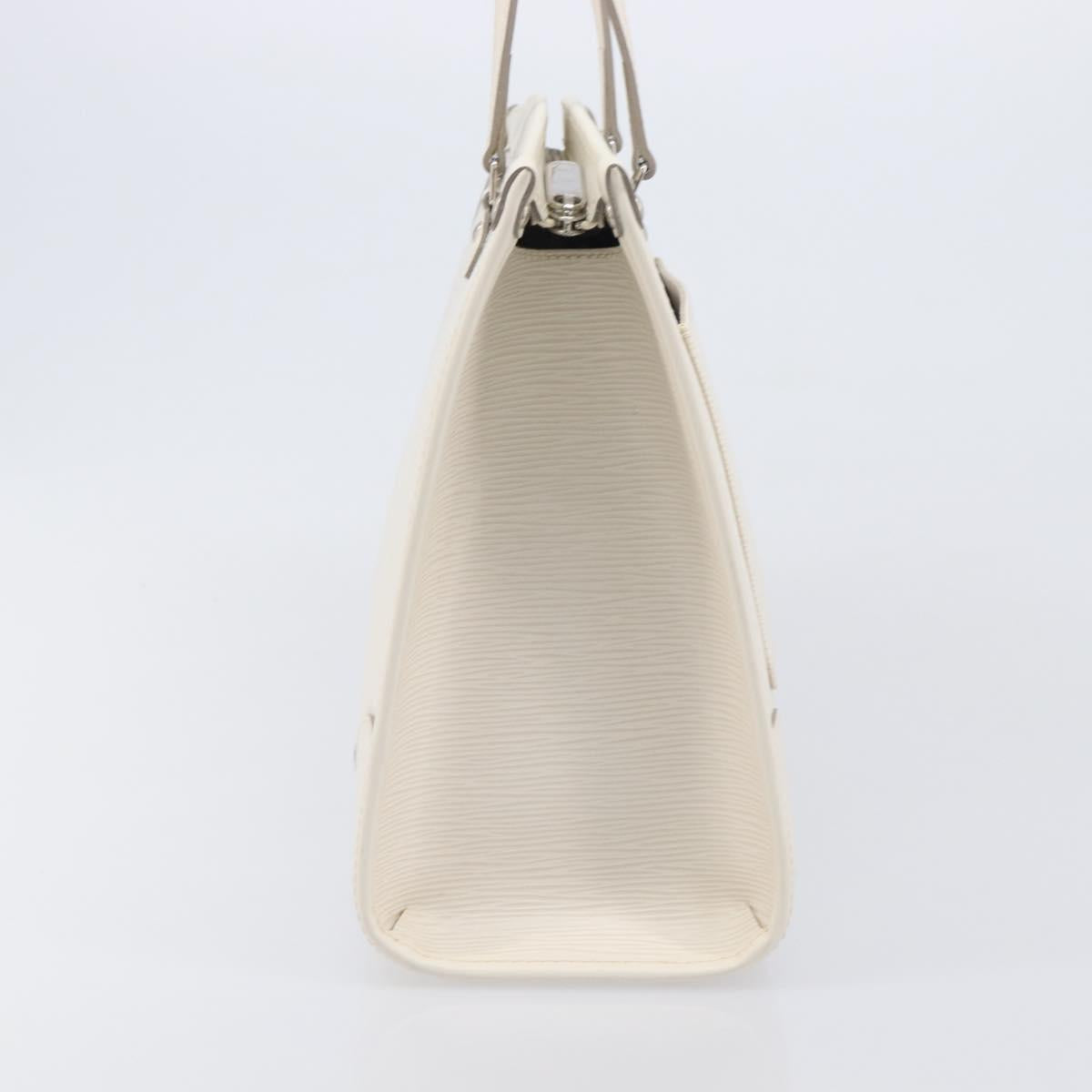 LOUIS VUITTON Epi Madeleine GM Hand Bag White M5934J LV Auth ki6910M