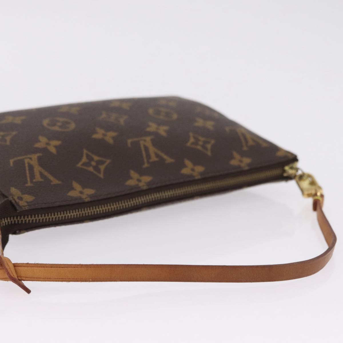 LOUIS VUITTON Monogram Pochette Accessoires Pouch M51980 LV Auth ki6933