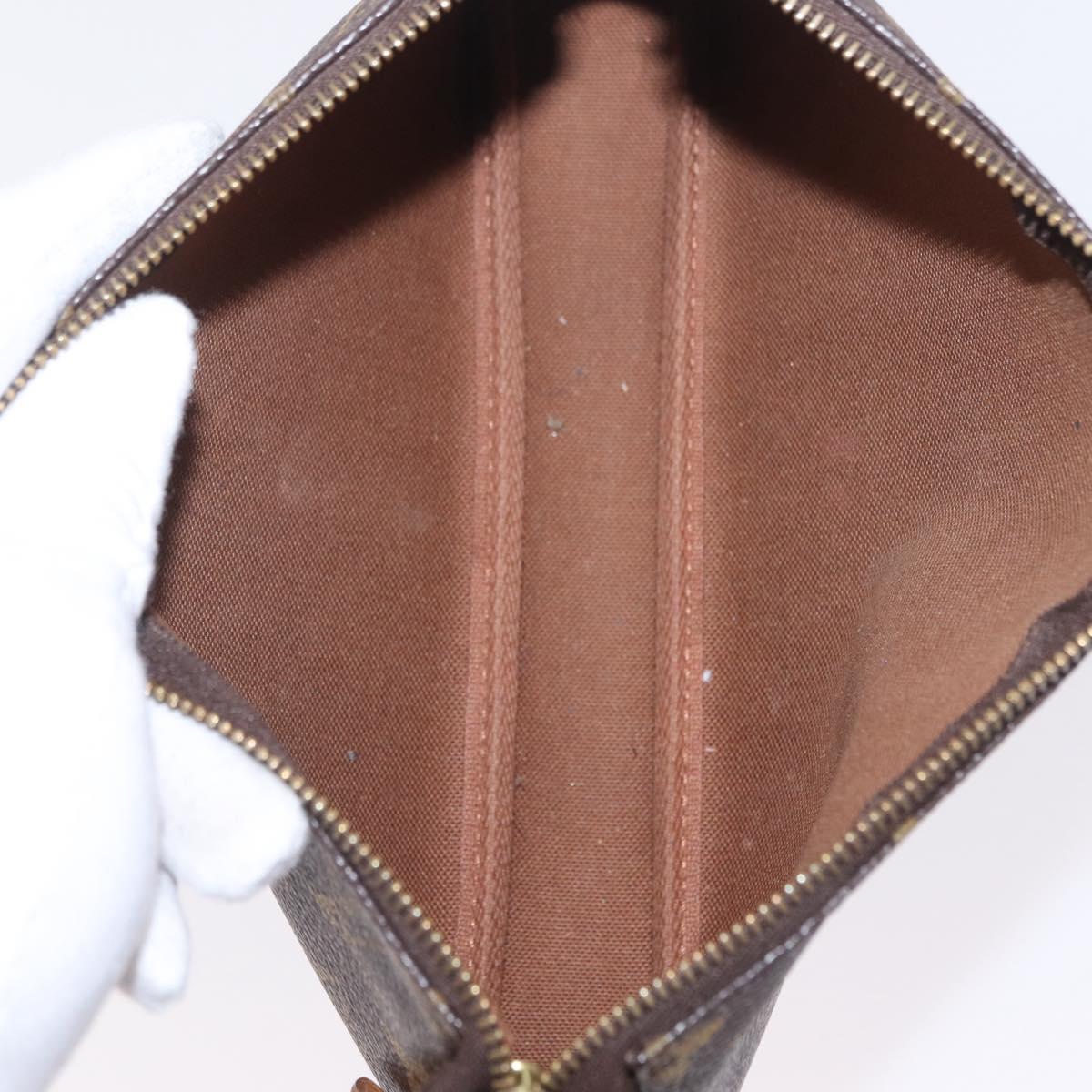 LOUIS VUITTON Monogram Pochette Accessoires Pouch M51980 LV Auth ki6933