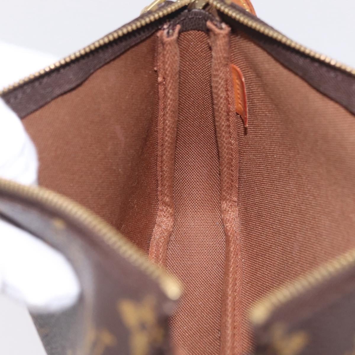 LOUIS VUITTON Monogram Pochette Accessoires Pouch M51980 LV Auth ki6933