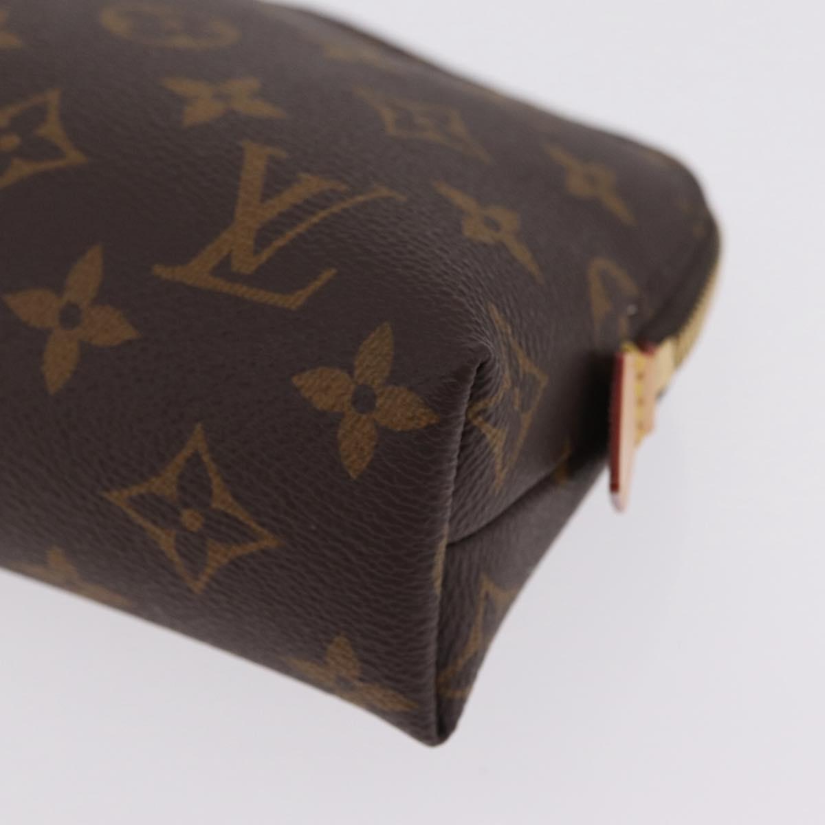 LOUIS VUITTON Monogram Pochette Cosmetic GM Cosmetic Pouch M47353 Auth ki6936V