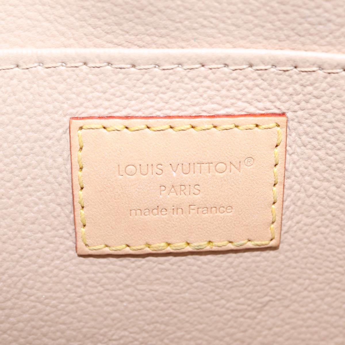 LOUIS VUITTON Monogram Pochette Cosmetic GM Cosmetic Pouch M47353 Auth ki6936V