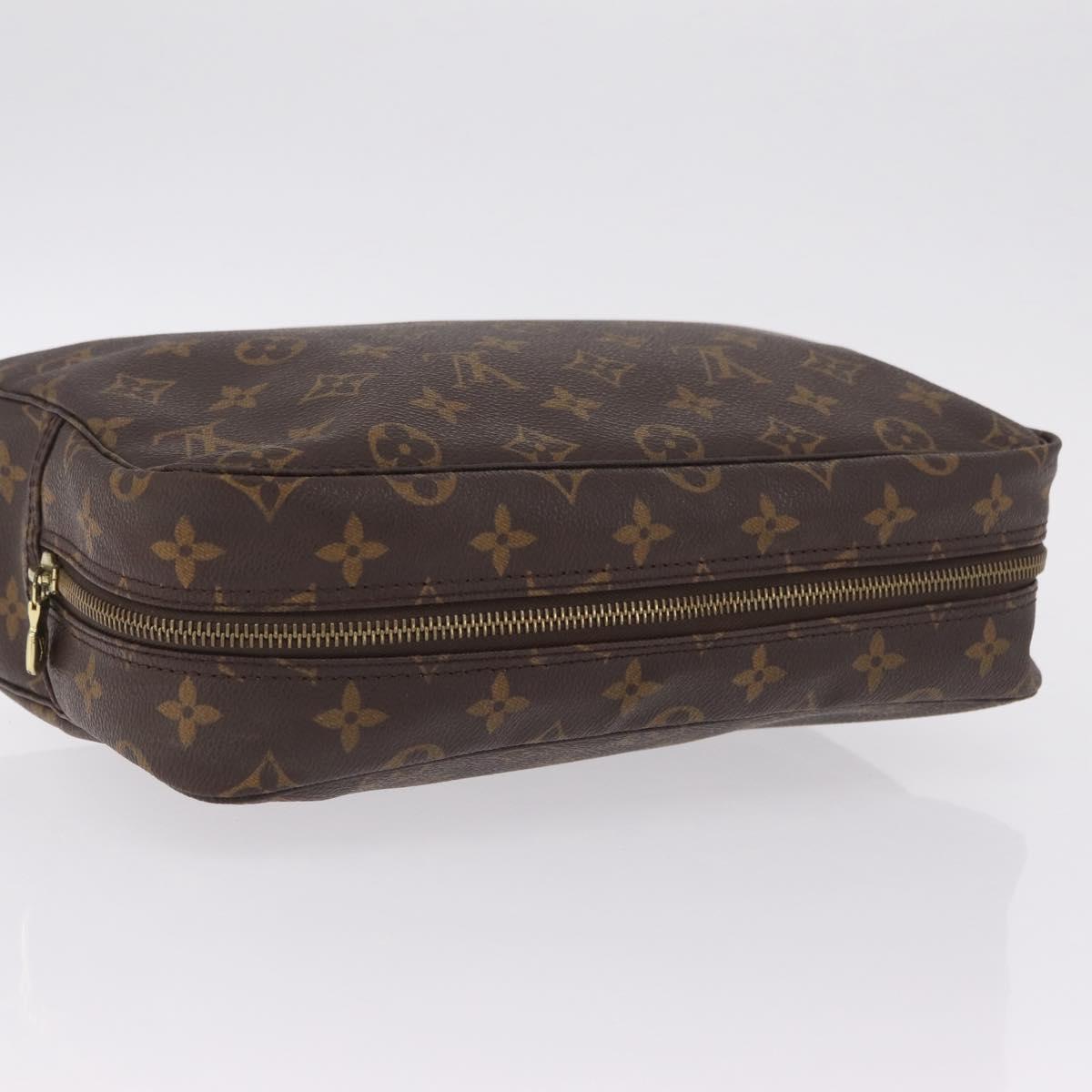 LOUIS VUITTON Monogram Trousse Toilette 28 Clutch Bag M47522 LV Auth ki6941V