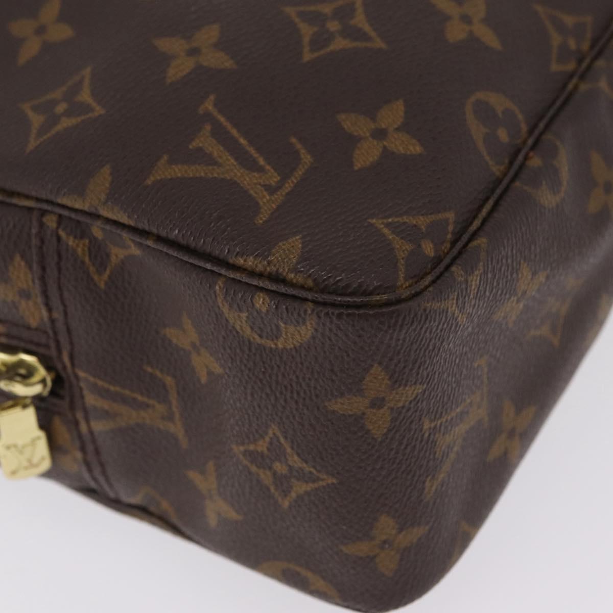 LOUIS VUITTON Monogram Trousse Toilette 28 Clutch Bag M47522 LV Auth ki6941V