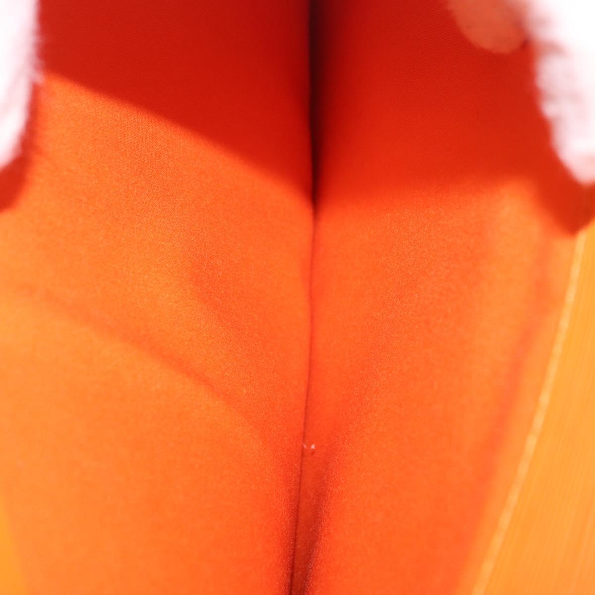 LOUIS VUITTON Epi Croisette PM Tote Bag Orange Mandarin M5249H LV Auth ki6947V
