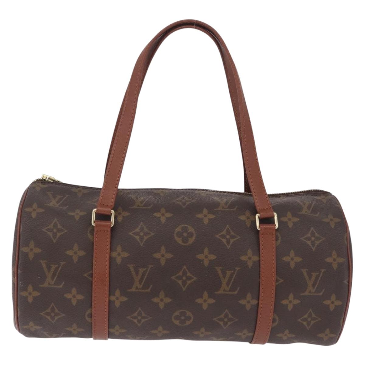 LOUIS VUITTON Monogram Papillon 30 Hand Bag Vintage M51365 LV Auth ki6950V