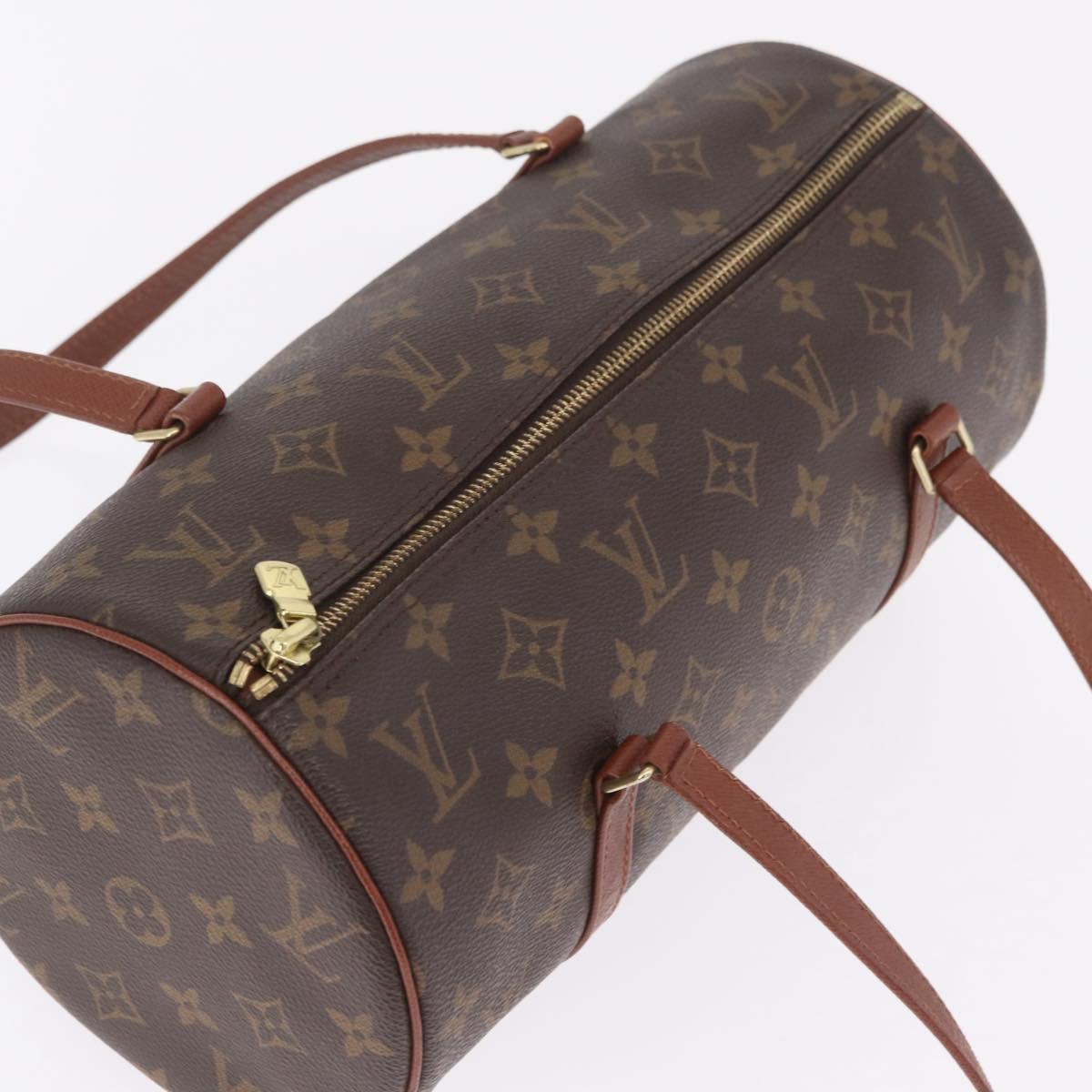 LOUIS VUITTON Monogram Papillon 30 Hand Bag Vintage M51365 LV Auth ki6950V