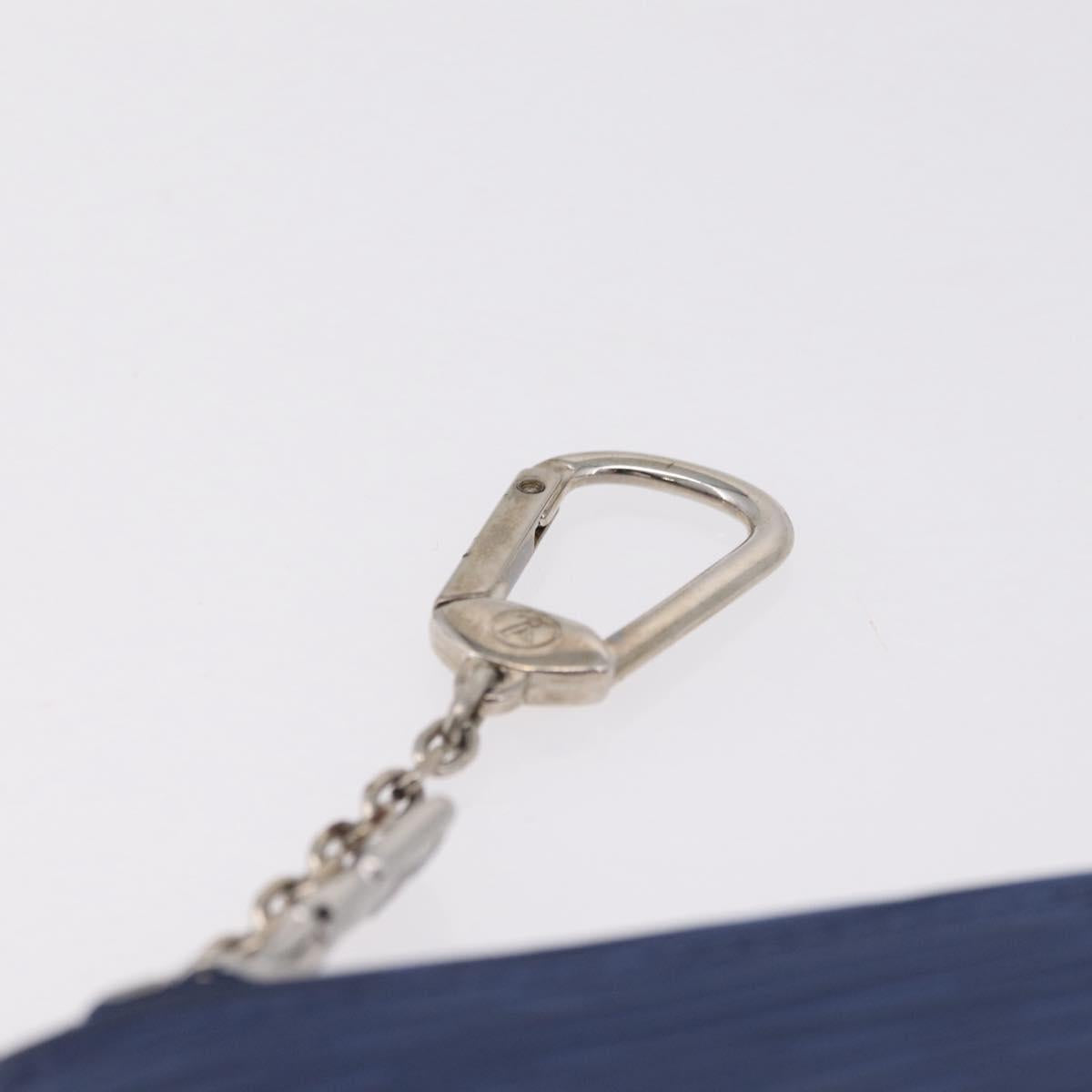 LOUIS VUITTON Epi Pochette Cles Coin Purse Blue Myrtille M6380G LV Auth ki6951V